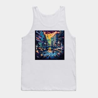 River Through The City Tank Top